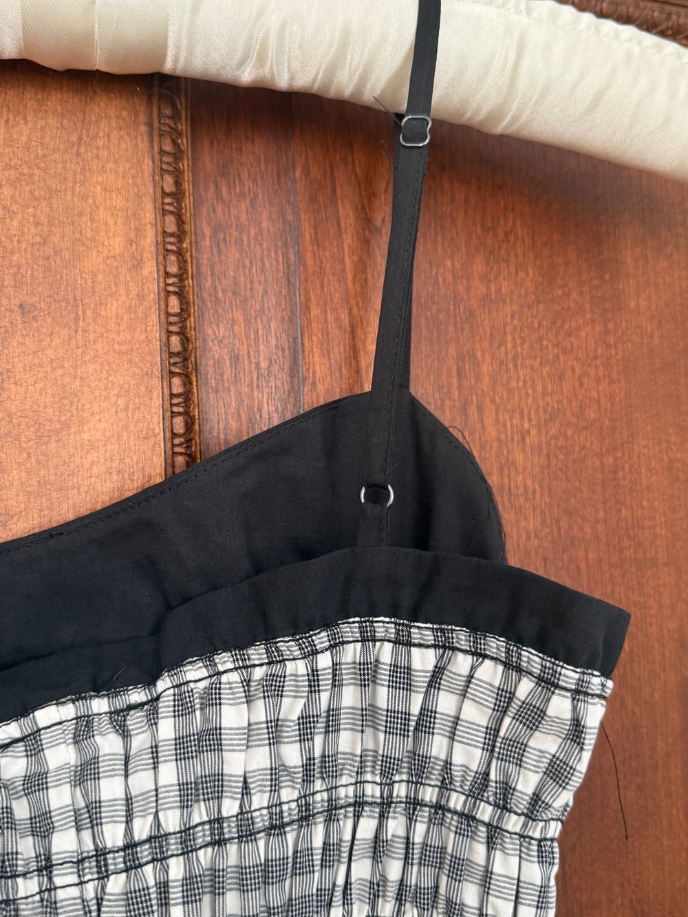Rails Primrose Black and White Gingham Maxi Dress - Picture 3 of 8